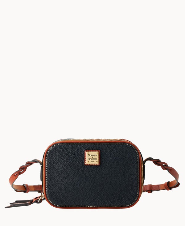 dooney & bourke Pebble Grain Deni Crossbody Black