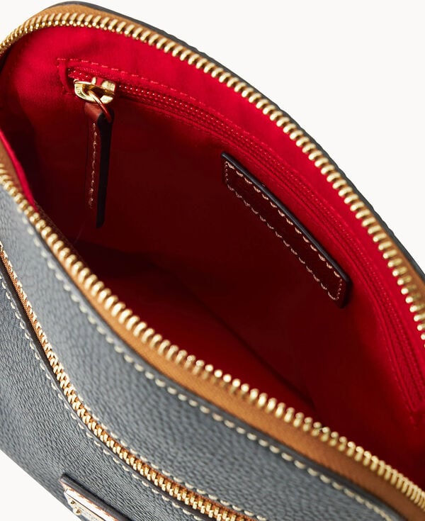 Dooney & Bourke Pebble Grain Domed Crossbody Black