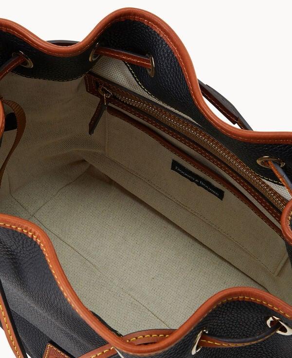 Dooney & Bourke Pebble Grain Drawstring Black