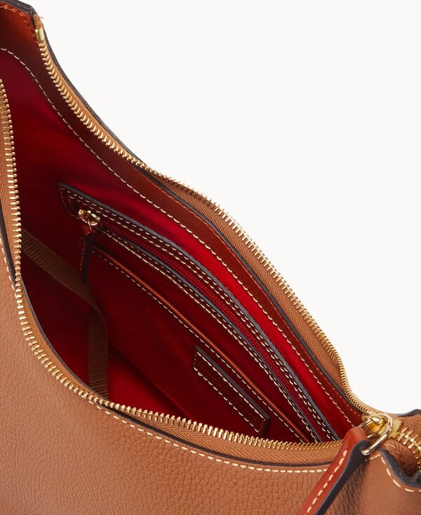 Dooney & Bourke Pebble Grain Hobo Caramel