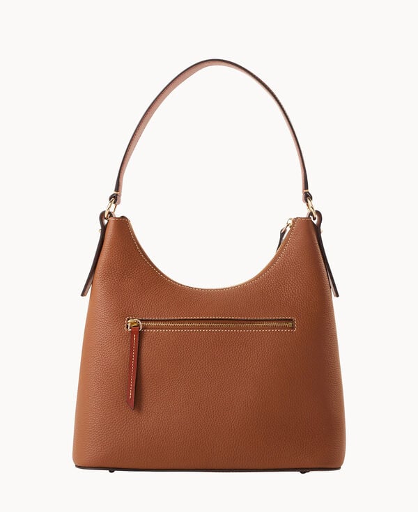 Dooney & Bourke Pebble Grain Hobo Caramel