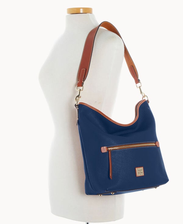 Dooney & Bourke Pebble Grain Hobo Jeans