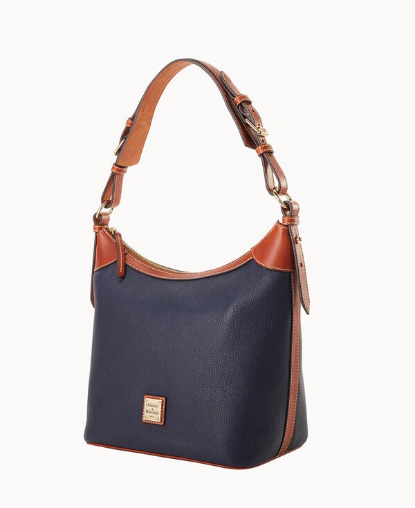 Dooney & Bourke Pebble Grain Hobo Sac Midnight Blue