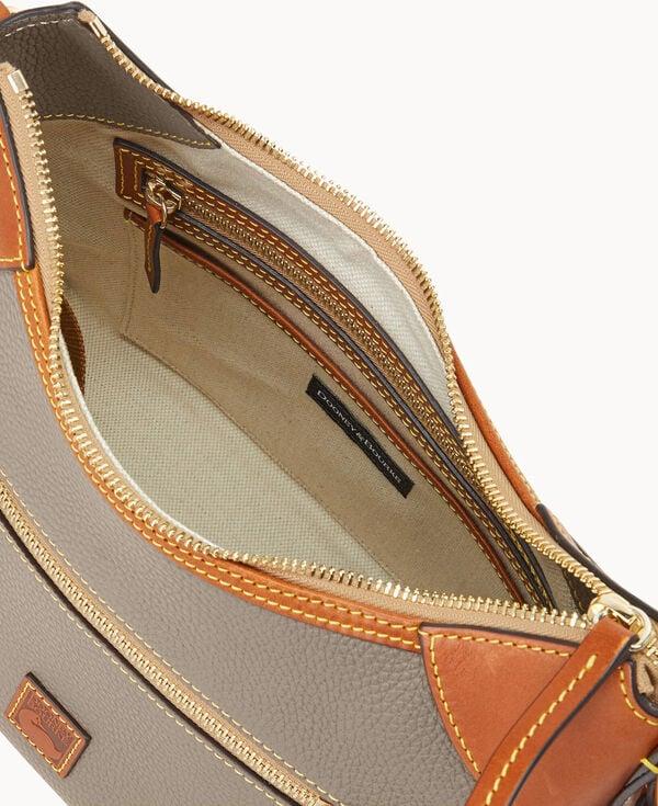 Dooney & Bourke Pebble Grain Hobo Taupe