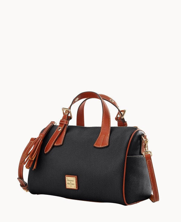 Dooney & Bourke Pebble Grain Kendra Satchel Black