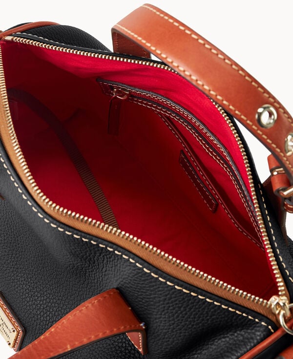 Dooney & Bourke Pebble Grain Kendra Satchel Black