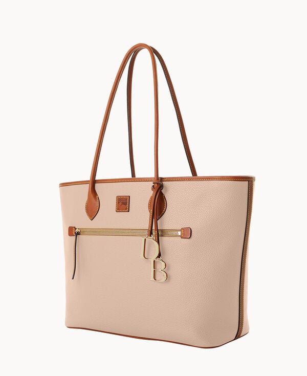 Dooney & Bourke Pebble Grain Large Tote Blush