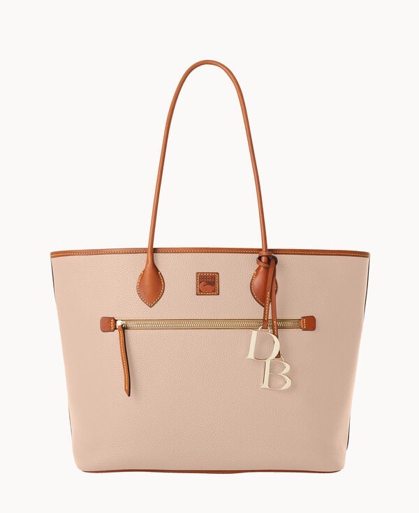 dooney & bourke Pebble Grain Large Tote Blush