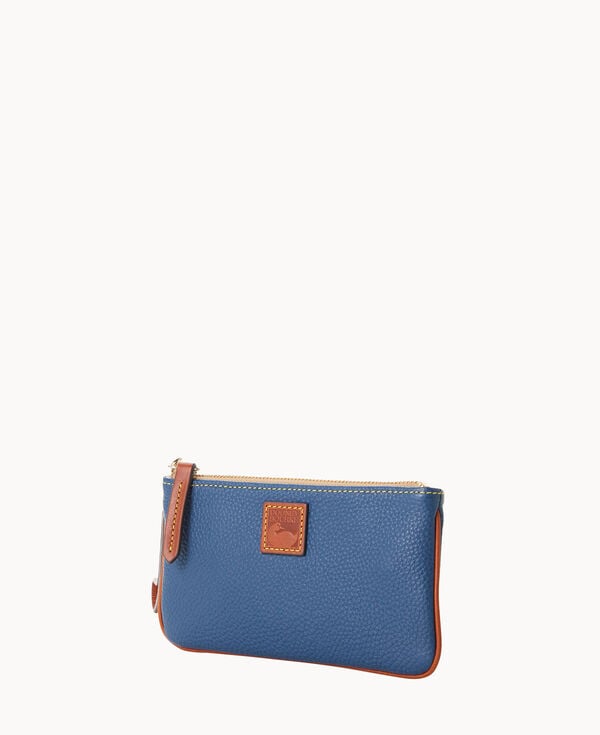 Dooney & Bourke Pebble Grain Medium Wristlet Jeans