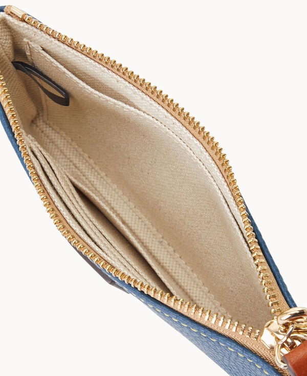 Dooney & Bourke Pebble Grain Medium Wristlet Jeans