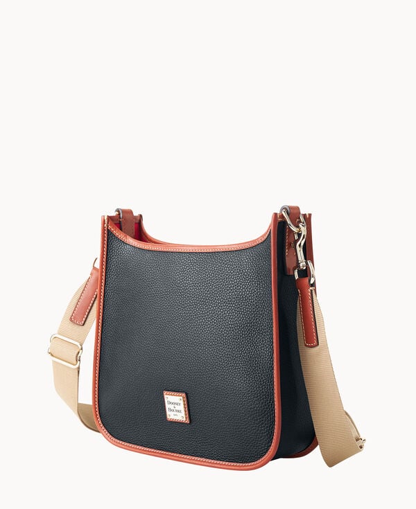 Dooney & Bourke Pebble Grain Messenger Black