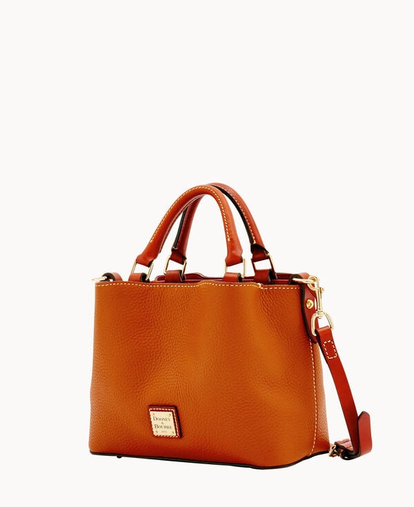 Dooney & Bourke Pebble Grain Mini Barlow Caramel