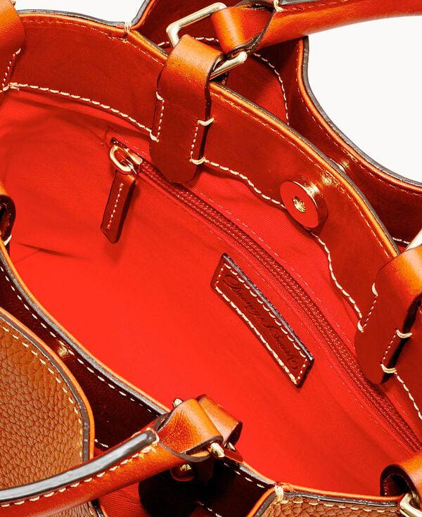 Dooney & Bourke Pebble Grain Mini Barlow Caramel