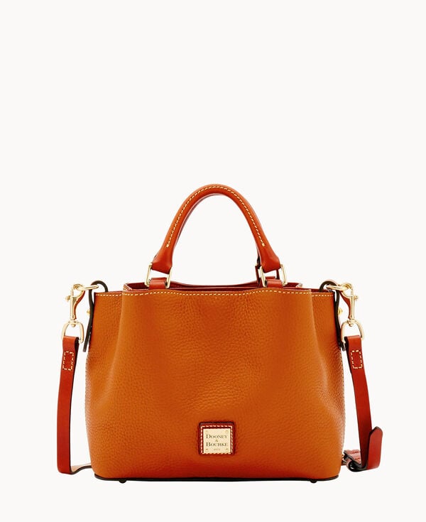 dooney & bourke Pebble Grain Mini Barlow Caramel