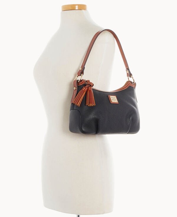 Dooney & Bourke Pebble Grain Pouchette Black