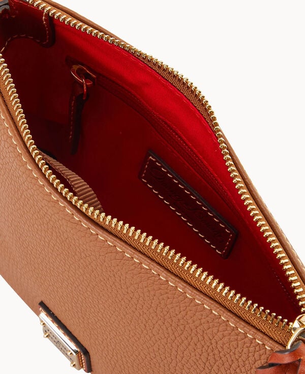 Dooney & Bourke Pebble Grain Rosie Crossbody Caramel