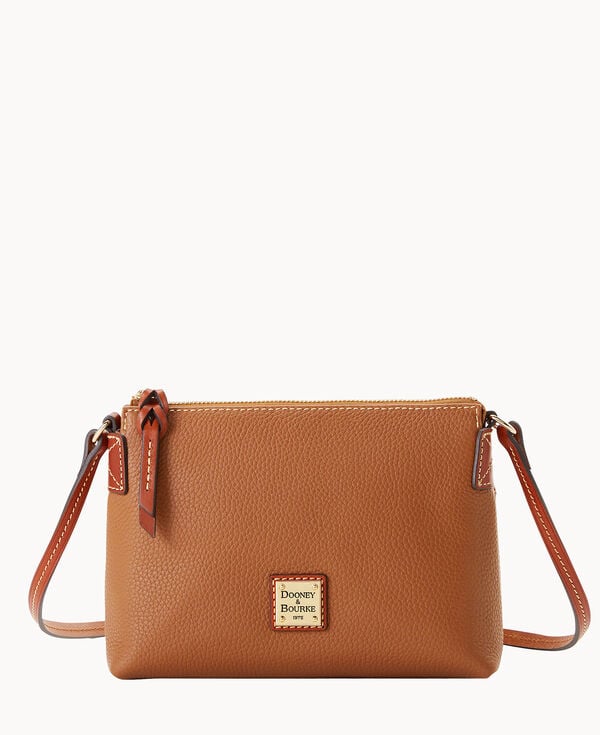 dooney & bourke Pebble Grain Rosie Crossbody Caramel