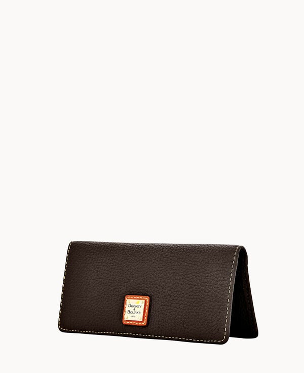 Dooney & Bourke Pebble Grain Slim Wallet Black