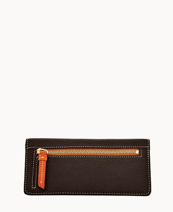 Dooney & Bourke Pebble Grain Slim Wallet Black