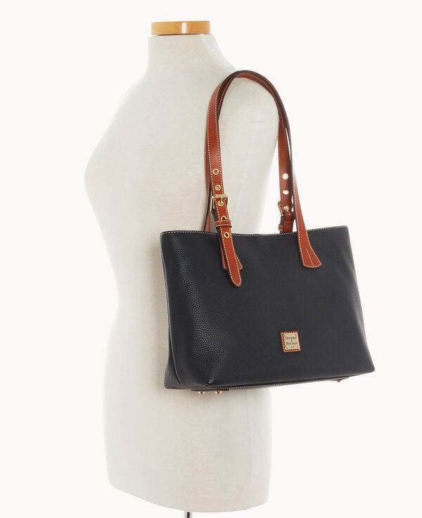 Dooney & Bourke Pebble Grain Small Hanna Black