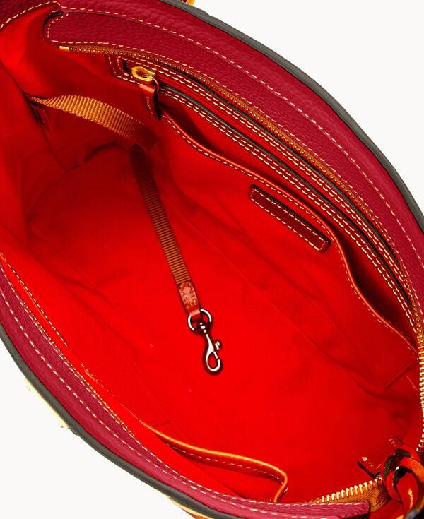 Dooney & Bourke Pebble Grain Small Lexington Red
