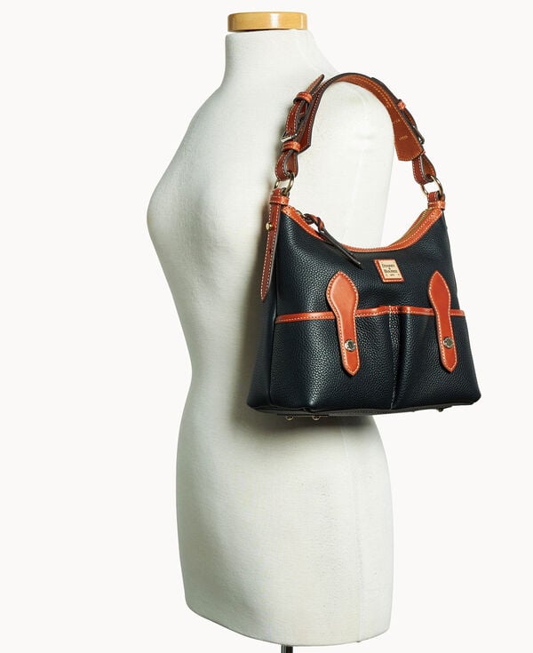 Dooney & Bourke Pebble Grain Small Lucy Black