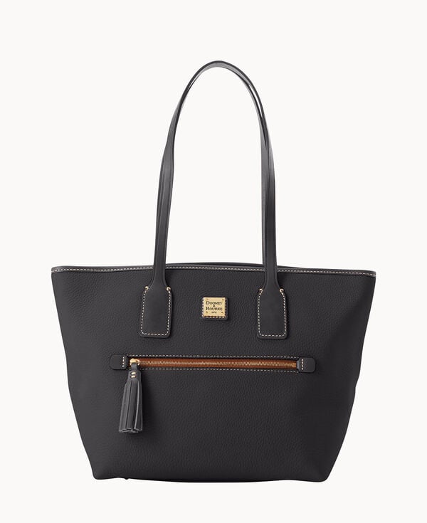 dooney & bourke Pebble Grain Small Tote Black Black
