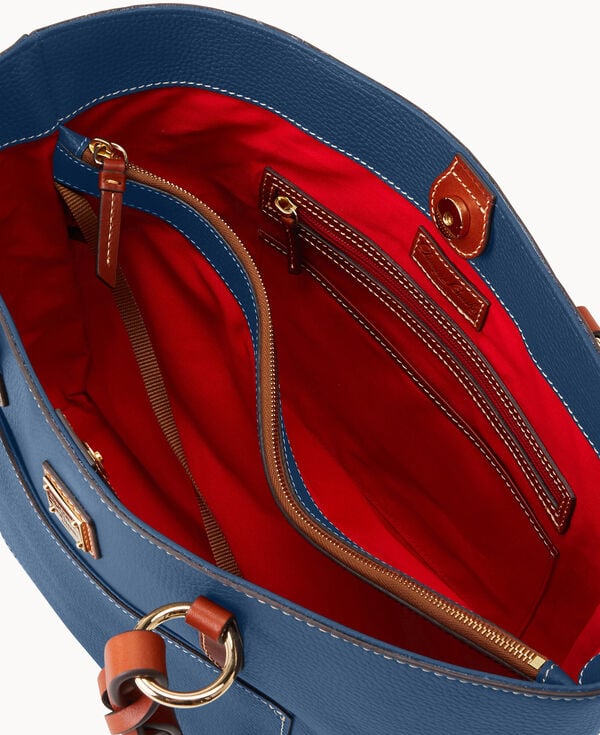 Dooney & Bourke Pebble Grain Tammy Tote Jeans