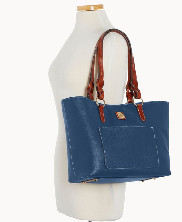 Dooney & Bourke Pebble Grain Tammy Tote Jeans