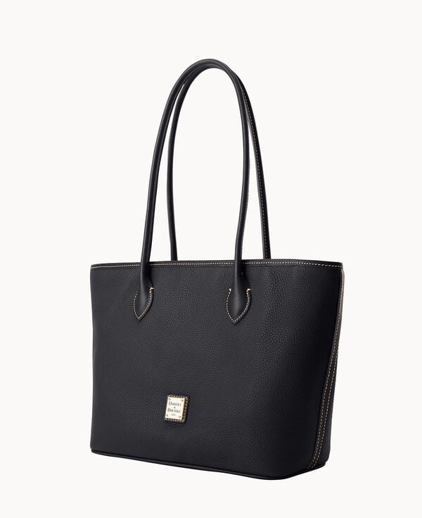 Dooney & Bourke Pebble Grain Tote Black Black