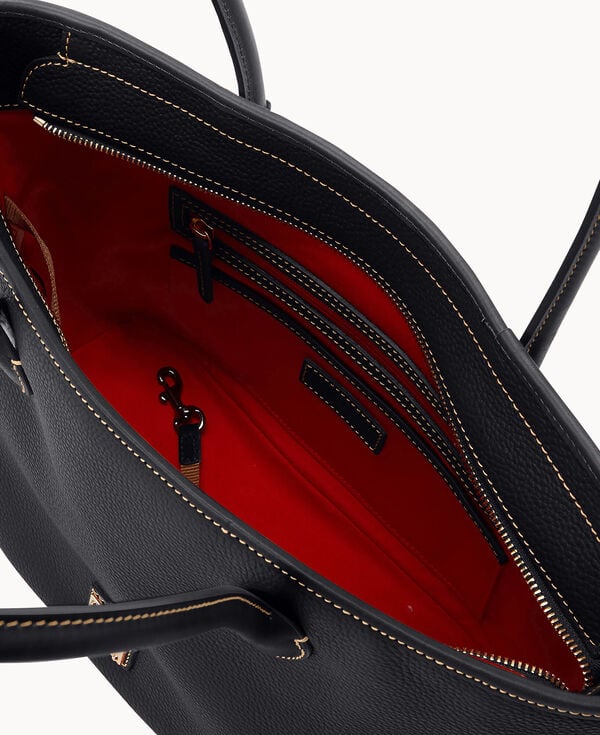Dooney & Bourke Pebble Grain Tote Black Black