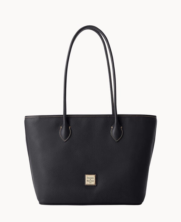 dooney & bourke Pebble Grain Tote Black Black