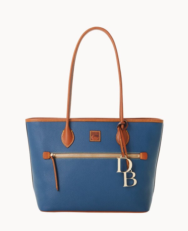 dooney & bourke Pebble Grain Tote Jeans