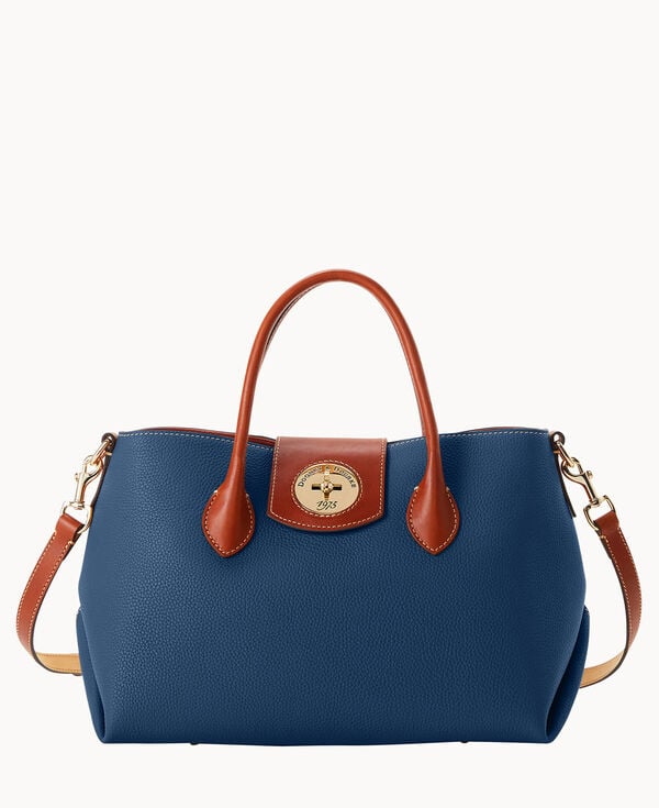 dooney & bourke Pebble Turnlock Handle Tote 30 Jeans