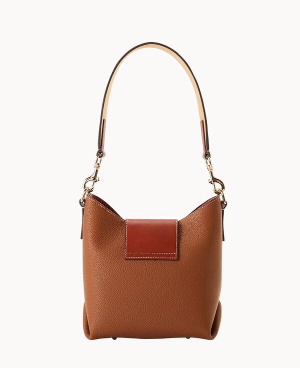 Dooney & Bourke Pebble Turnlock Sac 22 Caramel