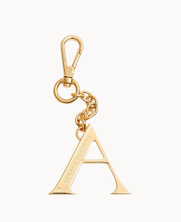 Dooney & Bourke Pendant Key Chain Gold