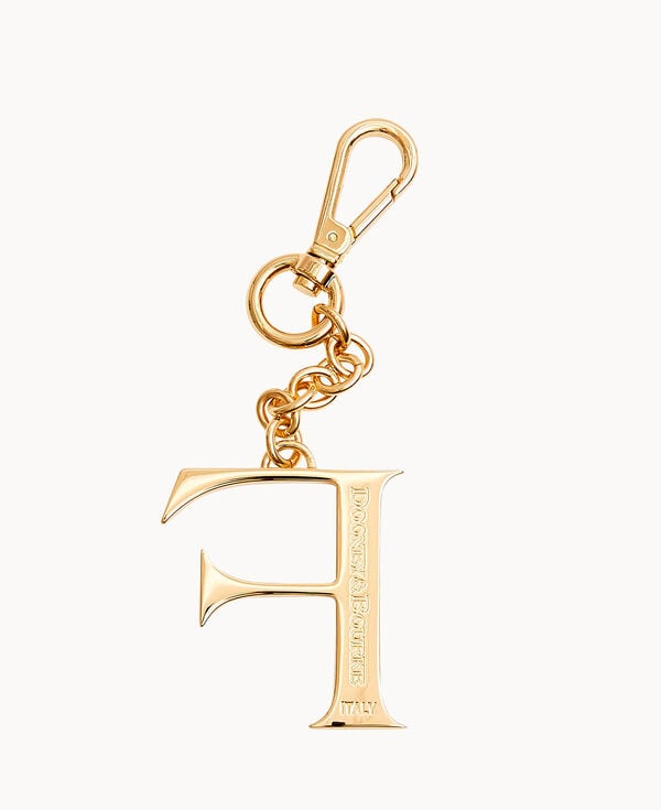 Dooney & Bourke Pendant Key Chain Gold
