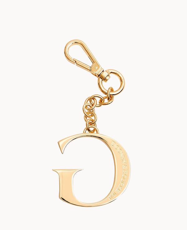 Dooney & Bourke Pendant Key Chain Gold