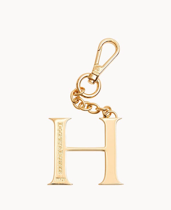 Dooney & Bourke Pendant Key Chain Gold