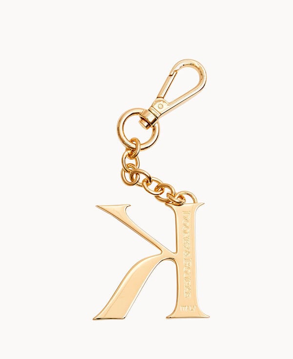 Dooney & Bourke Pendant Key Chain Gold