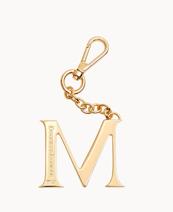 Dooney & Bourke Pendant Key Chain Gold