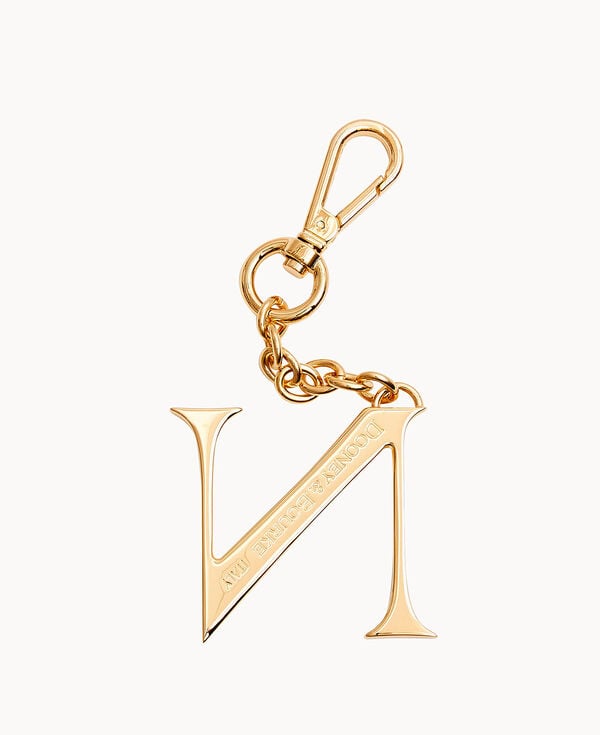 Dooney & Bourke Pendant Key Chain Gold