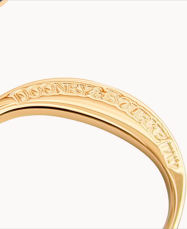 Dooney & Bourke Pendant Key Chain Gold