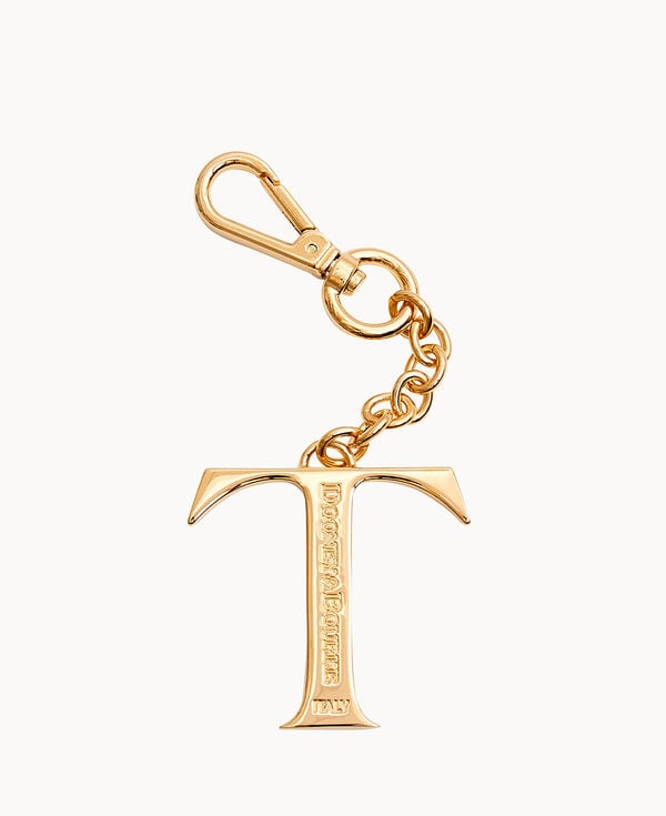 Dooney & Bourke Pendant Key Chain Gold