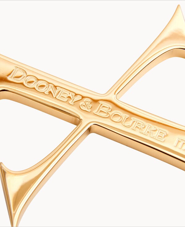 Dooney & Bourke Pendant Key Chain Gold