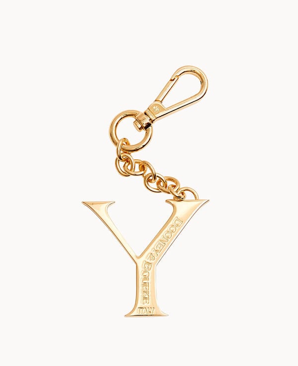 Dooney & Bourke Pendant Key Chain Gold