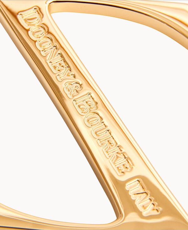 Dooney & Bourke Pendant Key Chain Gold