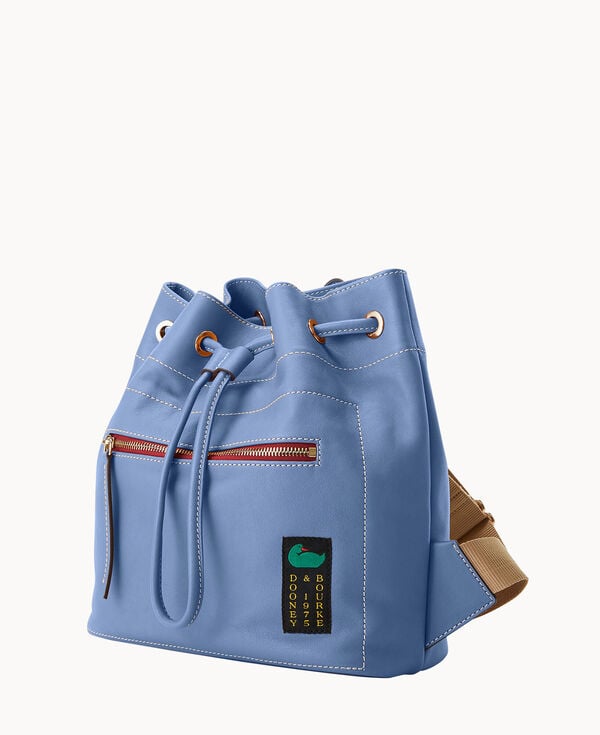 Dooney & Bourke Penrose 2 Drawstring Backpack Denim