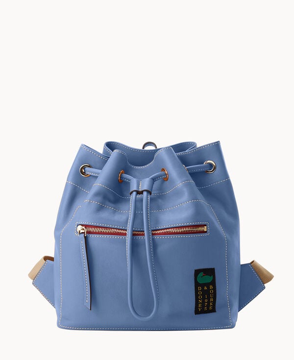 dooney & bourke Penrose 2 Drawstring Backpack Denim