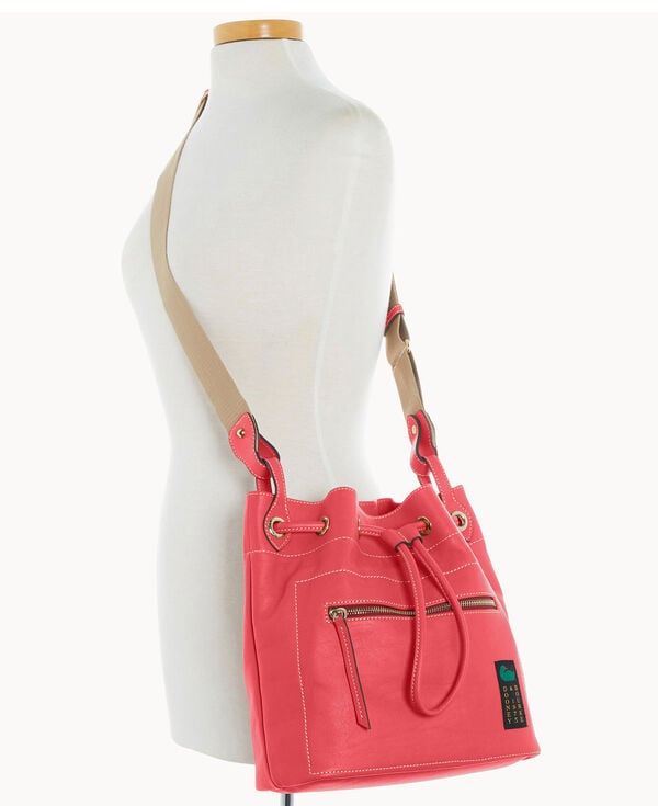 Dooney & Bourke Penrose 2 Drawstring Rouge